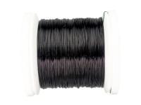 Bindedraht X-Fine Wire 0.14mm 24yds 21.6m - Black BESTEN KUNSTKODER Angelshop