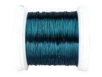Bindedraht X-Fine Wire 0.14mm 24yds 21.6m - Peacock Blue BESTEN KUNSTKODER Angelshop