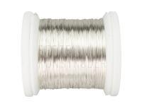 Bindedraht X-Fine Wire 0.14mm 24yds 21.6m - Silver BESTEN KUNSTKODER Angelshop
