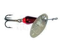 Spinner Mepps XD Platinum Silver / Red - nr 1 BESTEN KUNSTKODER Angelshop