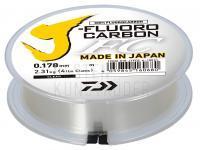 Fluorocarbon Schnüre Daiwa J-Fluorocarbon Leader 100m 0.20mm BESTEN KUNSTKODER Angelshop