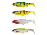 Gummifische Savage Gear 3D River Roach Dark Water Mix 12cm 17g 4pcs BESTEN KUNSTKODER Angelshop