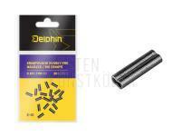 Delphin Rig Crimps - 0.7x1.5x6mm BESTEN KUNSTKODER Angelshop