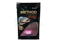 Groundbaits Method Feeder Ready 750g - Red mulberry BESTEN KUNSTKODER Angelshop