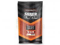Sonubaits Grundfutter Spicy Meaty Method Mix Supercrush