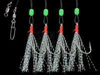 Dega Mackerel-Rig - Glitter silver BESTEN KUNSTKODER Angelshop