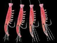 Dega Mackerel Shrim-Rig 4 arme - Pink BESTEN KUNSTKODER Angelshop