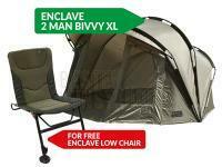 Enclave Combo Set (Bivvy + free Chair) BESTEN KUNSTKODER Angelshop