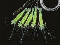 Dega Shrimp Deluxe-Rig Hooksize 8 - Chartreuse BESTEN KUNSTKODER Angelshop
