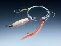 Balzer 71 Grad Nord Gummi Makk-Dorschblinker System japan red - 1+1 6/0 BESTEN KUNSTKODER Angelshop