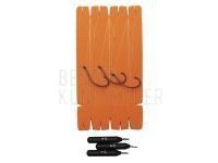 Savage Gear Dropshot Rig Kits L #2/0 | 0.30MM FC | 6KG | 3PCS BESTEN KUNSTKODER Angelshop