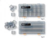 Kunstköderbox Savage Gear Flat Lure Box Smoke Kit 2pcs | 23 x 11 x 3.5cm BESTEN KUNSTKODER Angelshop