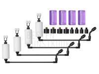 Prologic K1 Limited Edition Mega Swing Arm Kit 4 Rod White/Purple BESTEN KUNSTKODER Angelshop