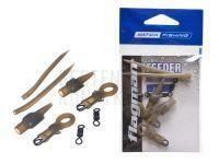 Feeder Running Rig Set 2pcs BESTEN KUNSTKODER Angelshop