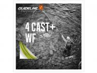 Fliegenschnüre Guideline 4 Cast+ WF8F Bright Olive/Cool Grey 30m / 98ft - #8 Float BESTEN KUNSTKODER Angelshop