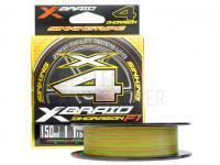 Geflechtschnur YGK X-Braid OhDragon X4 F1 Sinking 150m #2 max 28lb BESTEN KUNSTKODER Angelshop