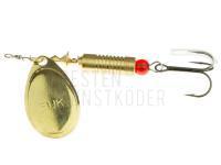Spinner Polsping Żuk brass #0 9g BESTEN KUNSTKODER Angelshop