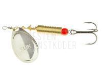 Spinner Polsping Żuk nickel #0 9g BESTEN KUNSTKODER Angelshop