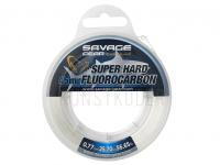 Fluorocarbon Schnüre Savage Gear Super Hard Fluorocarbon Clear 45m 0.77mm 25.70kg 56.65lb BESTEN KUNSTKODER Angelshop