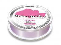 Monofile Varivas Mebaru Gate Nylon Milky Pink 100m 2lb 0.117mm #0.5 BESTEN KUNSTKODER Angelshop