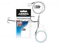 Jenzi 7x7 Single Hook Drop Shot Stinger Rig 12kg - #1/0 BESTEN KUNSTKODER Angelshop