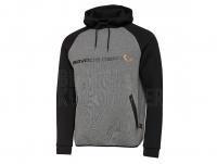 Angelpullover Savage Gear Tec-Foam Hoodie Dark Grey Melange - XXL