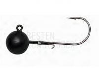 Tungsten JigKöpfe Savage Gear Tungsten Ball Jighead #2/0 Matt Black 3.5g