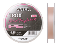 Geflechtschnur Toray Area Trout Real Fighter PE 100m #0.4 7lb - 0.104mm