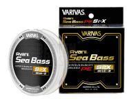 Geflechtschnur Varivas Avani Seabass Si-X PE X8 Premium White 150m #1.0