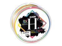 Geflochtene Schnur Jaxon Hegemon 8X Multicolor 200m 0.22mm