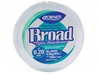 Monofile Owner Broad Green 150m 0.12mm