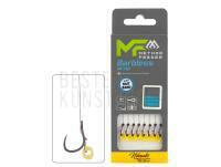 Mikado Method Feeder Rigs Braid MF14 Barbless with bait band - #10