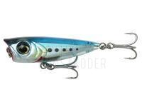 Oberflächenköder Savage Gear 3D Minnow Popper 4.3cm 4g F - Ghost Sardine