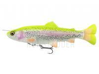 Gummifisch Savage Gear 4D Line Thru Pulse Tail Trout 16cm 51g Slow Sinking - Lemon Trout Fluo