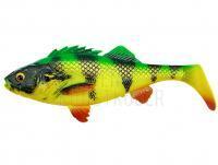 Gummifisch Savage Gear 4D Perch Shad Bulk 12.5cm 20g - Firetiger Fluo