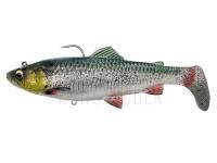 4D Trout Rattle Shad 12.5cm 35g Sinking - Green Silver UV
