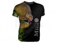 Dragon Breathable T-shirt Megabaits - bream/tench black - XL