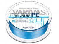 Geflochtene Schnüre Varivas High Grade PE X4 Water Blue 150m 18lb #1.0