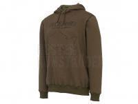 Angelpullover Prologic Mega Fish Hoodie Army Green - XXL