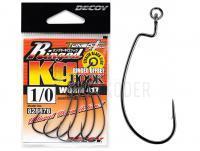 Haken Decoy Ringed Kg Hook Worm417 NS Black - #5/0