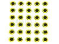 Adhesive Eyes 2mm Yellow Black