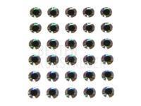 Adhesive Eyes 4,5mm Silver Black