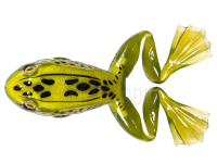 Gummifische Live Target Freestyle Frog 2.0 7.5cm - Moss/Yellow