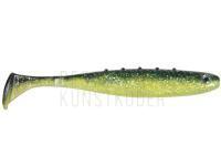 Gummifische Dragon AGGRESSOR PRO 10cm - chartreuse/black/silver glitter