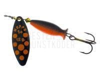 Spinner Mepps Aglia Long Heavy - Black/Orange Dots #1+/12g