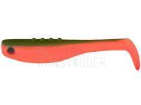 Gummifische Dragon Bandit PRO 10cm ORANGE FLUO/OLIVE black glitter