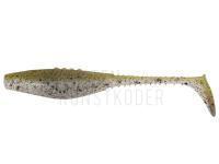 Gummifische Dragon Belly Fish Pro 10cm - Clear/Olive - Black Glitter