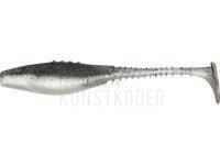 Gummifische Dragon Belly Fish Pro 10cm - Pearl /Clear Smoked - Blue/Black glitter