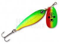 Köder Blue Fox Minnow Super Vibrax #1 5g - Green Yellow Red