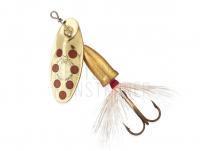 Spinner Blue Fox Vibrax Bullet Fly #3 | 11g - Gold/Brown